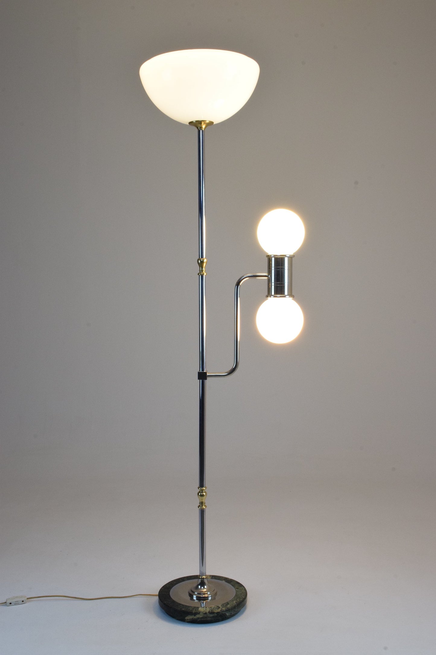 20th Century Italian Murano Marble Floor Lamp, 1960s - Spirit Gallery