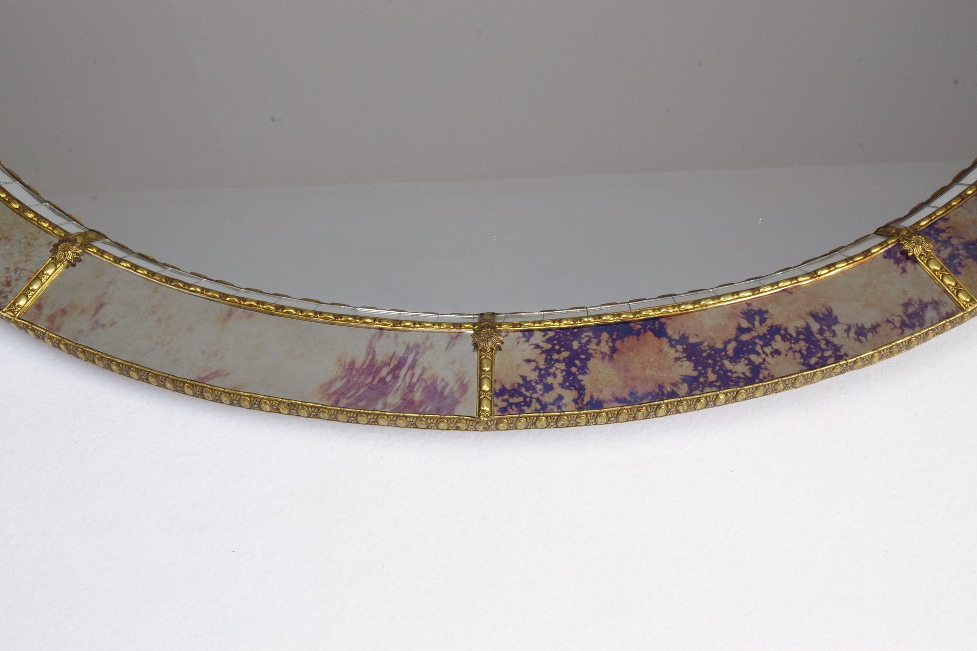 20th Century Italian Vintage Art Deco Wall Mirror, 1930's - Spirit Gallery