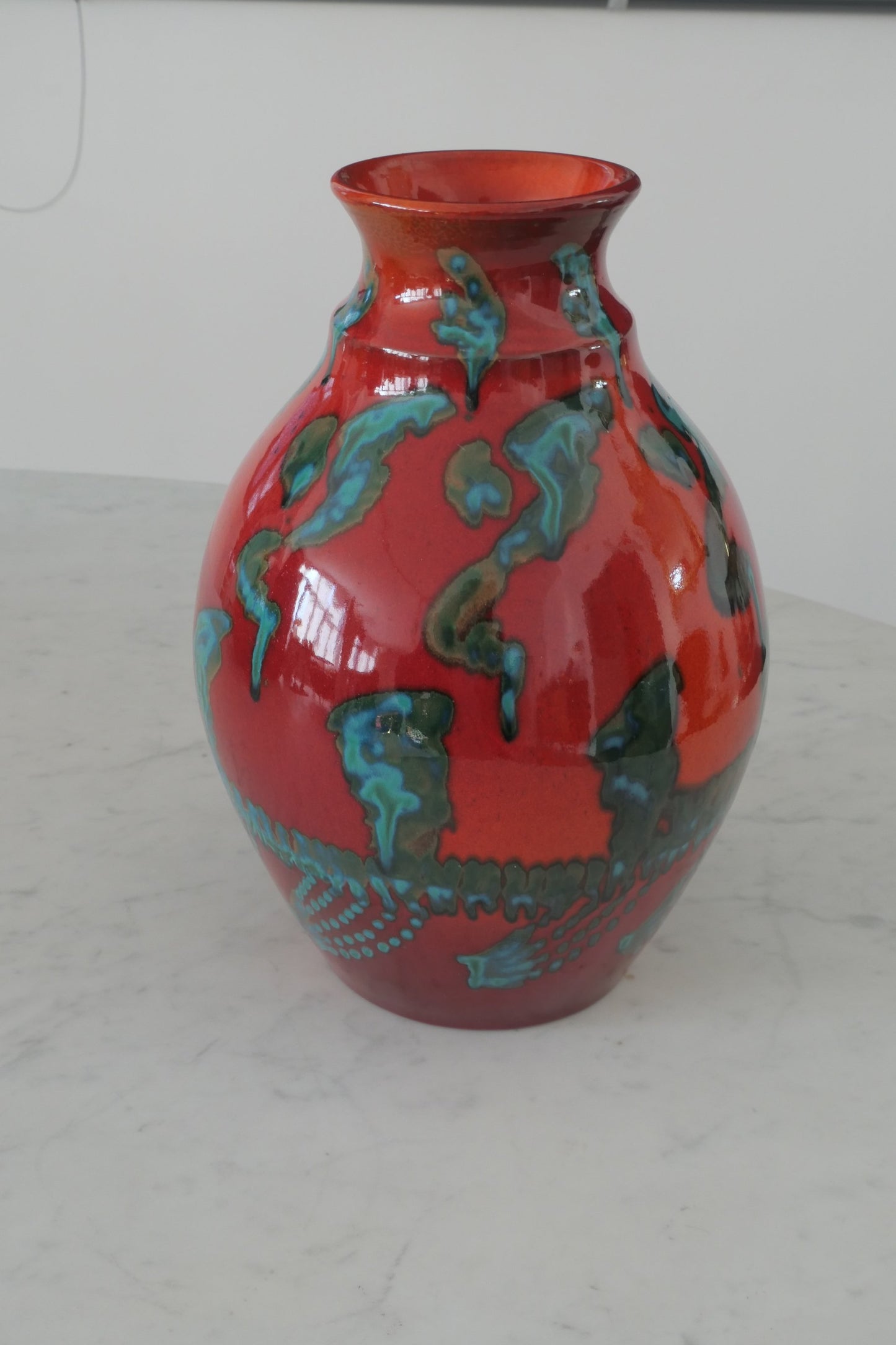 20th Century Italian Vintage Ceramic Vase, 1980's - Spirit Gallery
