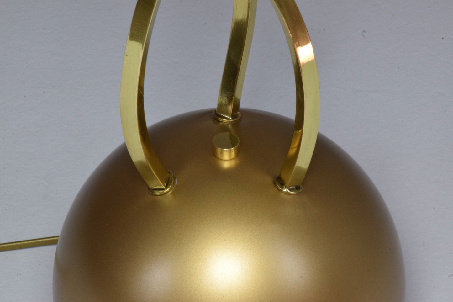 20th Century Rare Brass Floor Lamp by Tommaso Barbi, 1970's - Spirit Gallery