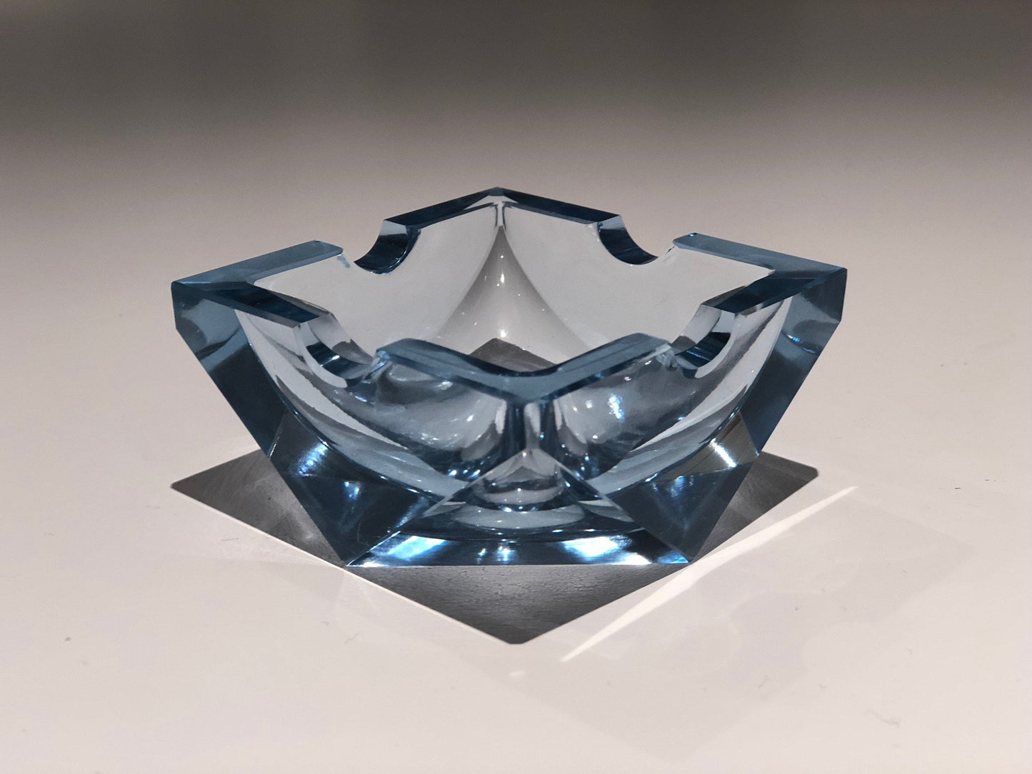 20th Century Vintage Art Deco Glass Ashtray, 1930-1940 - Spirit Gallery