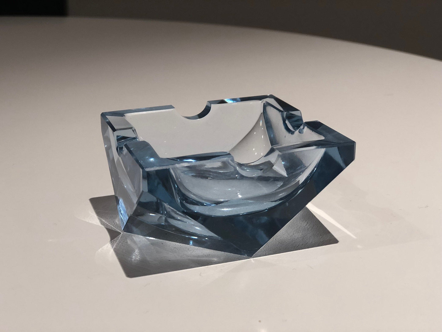 20th Century Vintage Art Deco Glass Ashtray, 1930-1940 - Spirit Gallery