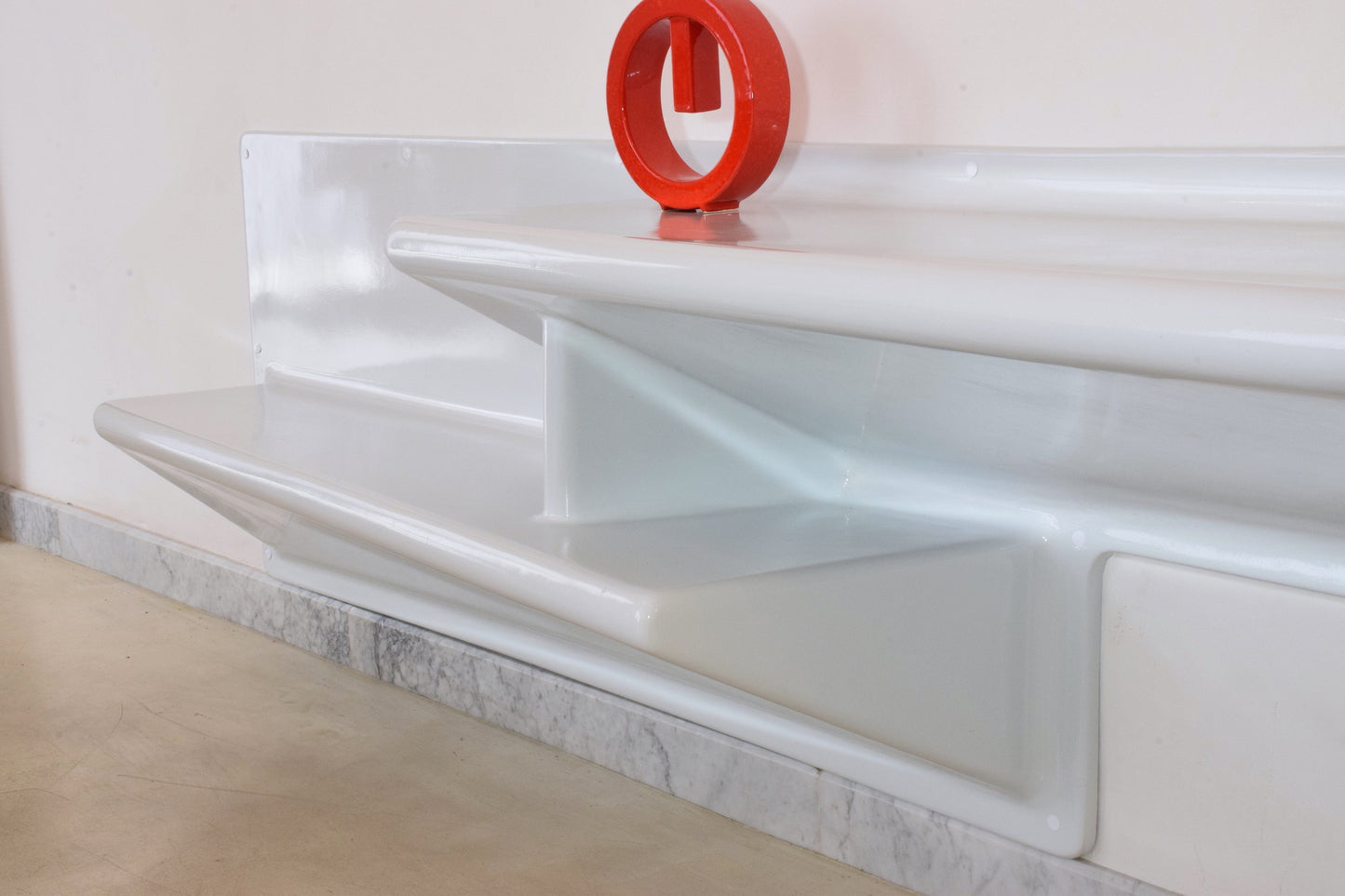 20th Century Vintage Fiberglass Shelf and Desk by Knoll - Spirit Gallery