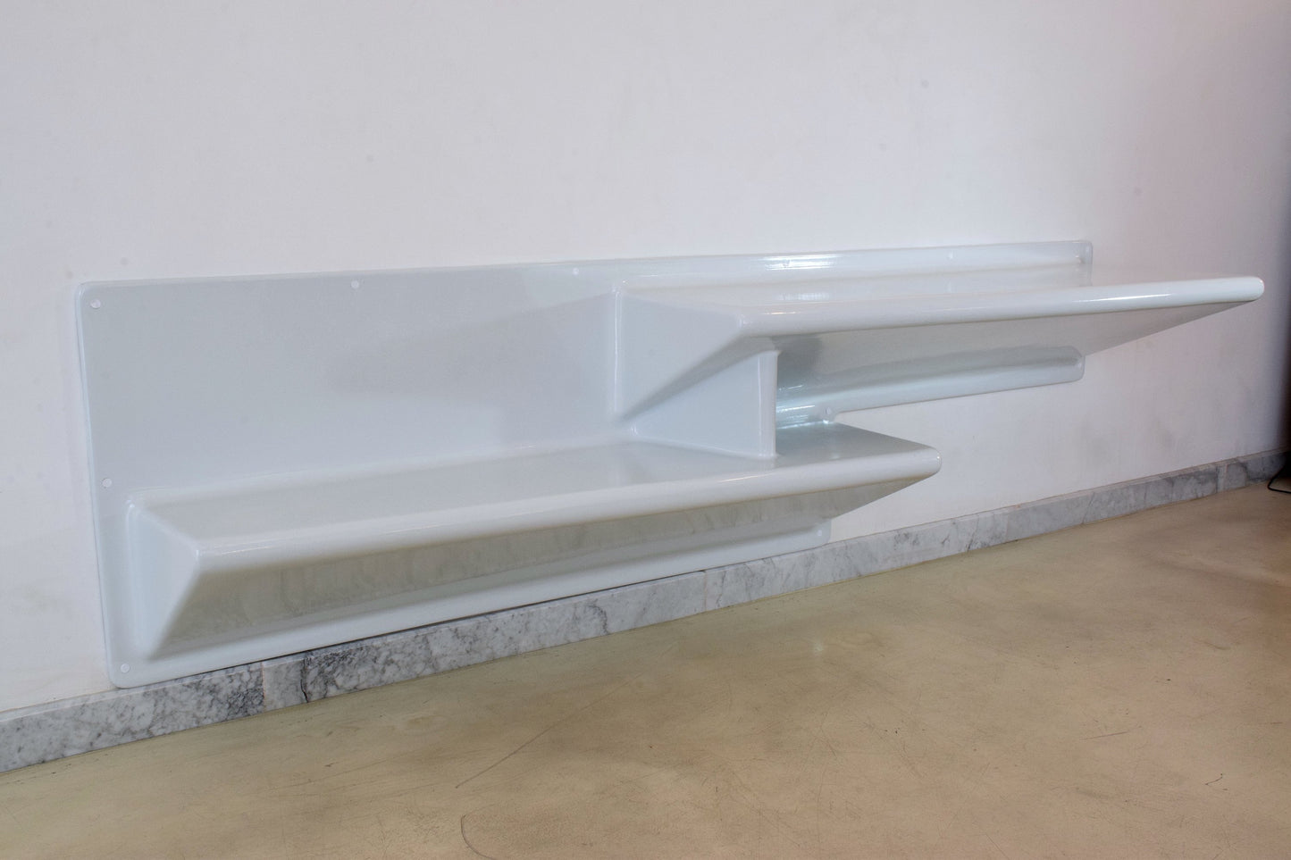 20th Century Vintage Fiberglass Shelf and Desk by Knoll - Spirit Gallery