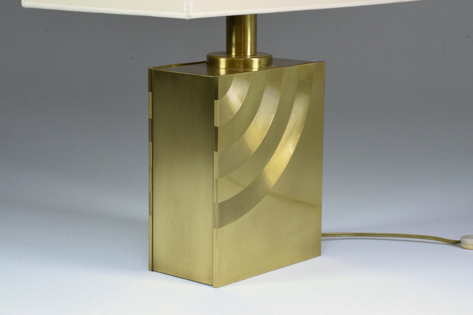 20th Century Vintage Italian Brass Table Lamp, 1970's - Spirit Gallery