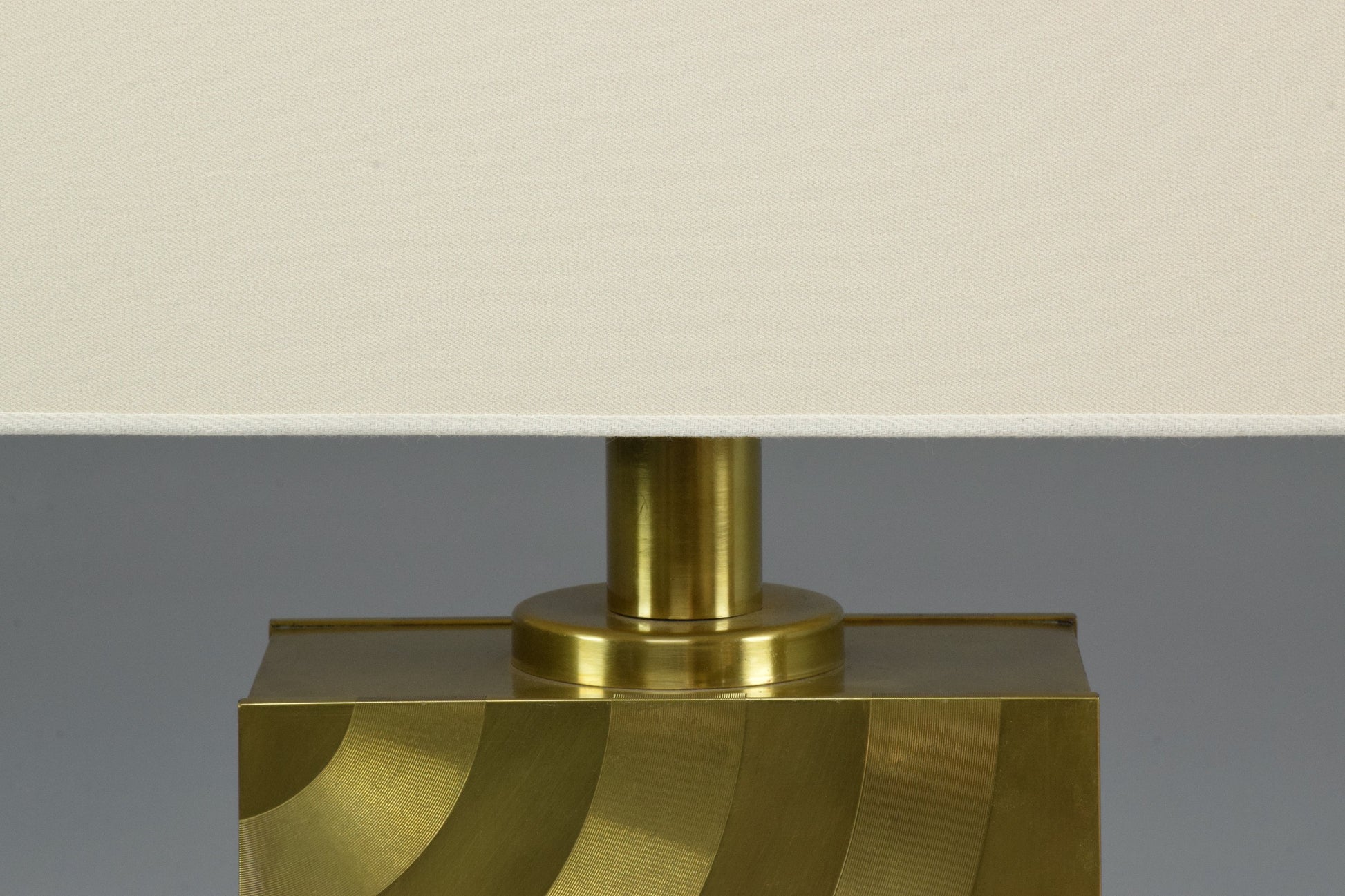 20th Century Vintage Italian Brass Table Lamp, 1970's - Spirit Gallery