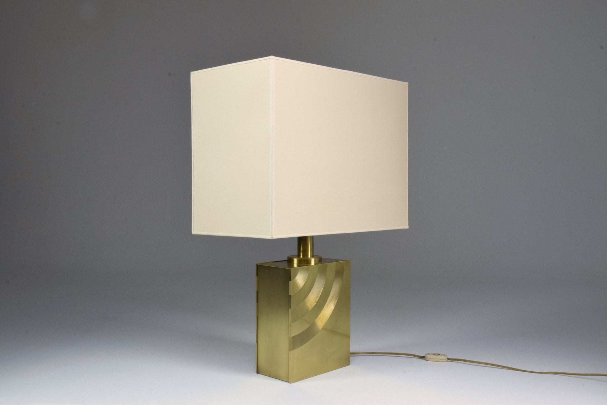 20th Century Vintage Italian Brass Table Lamp, 1970's - Spirit Gallery