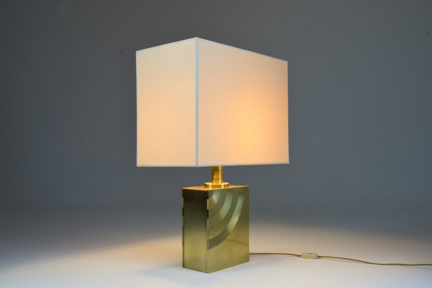 20th Century Vintage Italian Brass Table Lamp, 1970's - Spirit Gallery