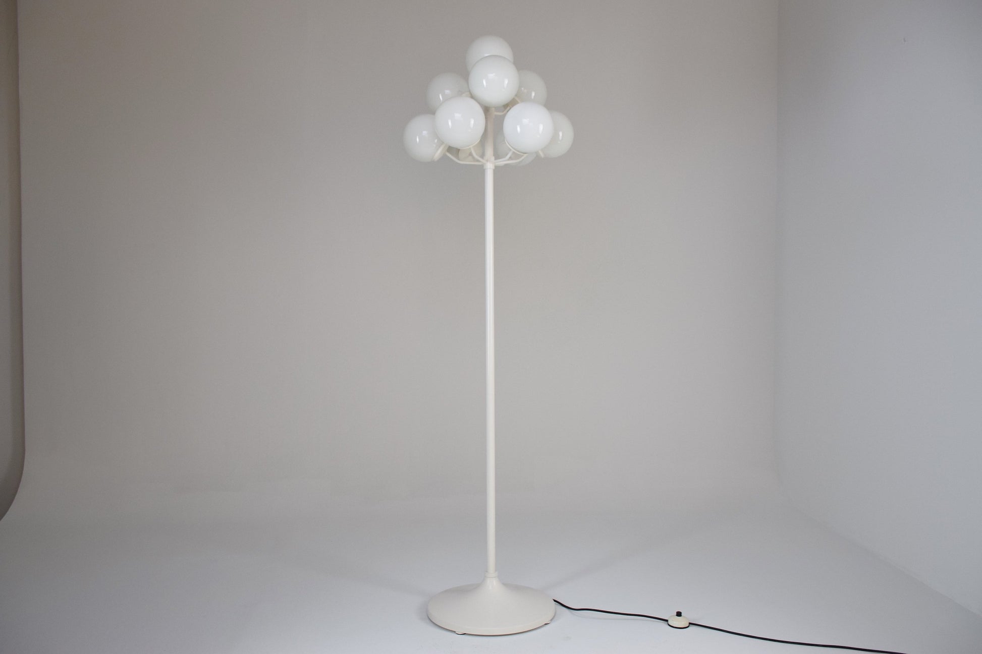 20th Century Boule Floor Lamp Max Bill Style, 1960's - Spirit Gallery