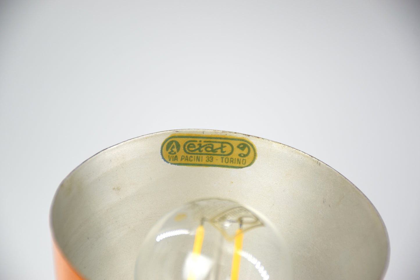 20th Century Italian Chrome and Aluminium Lamp, 1970's - Spirit Gallery
