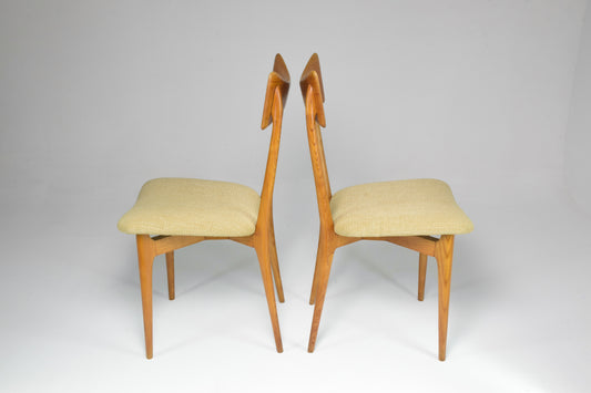 1950's Pair of Italian Chairs by Ico and Luisa Parisi for Ariberto Colombo - Spirit Gallery