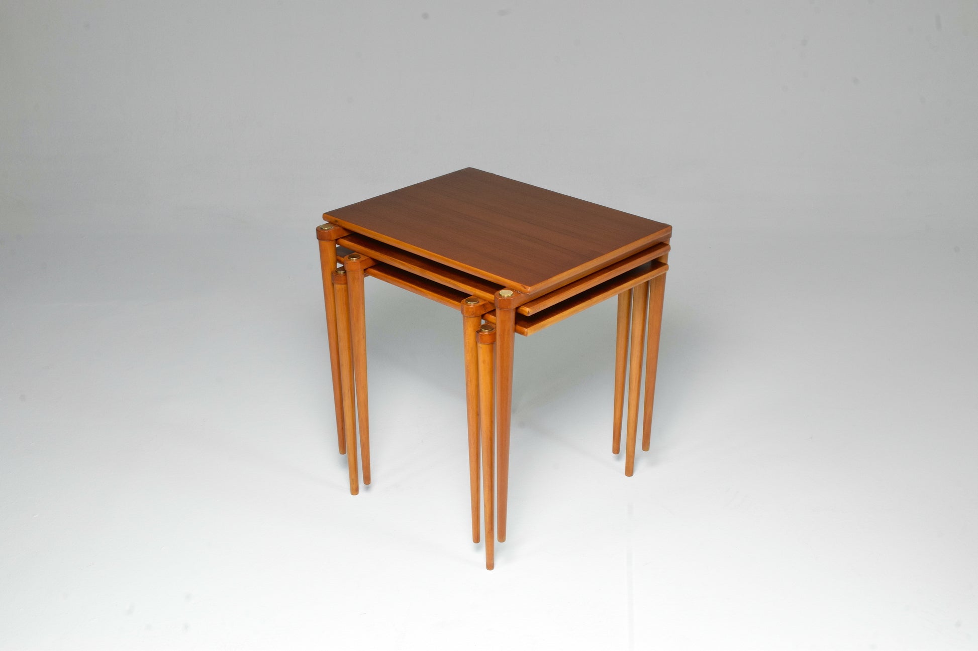 1960's Set of Three Italian Mid-Century Modern Side Tables - Spirit Gallery