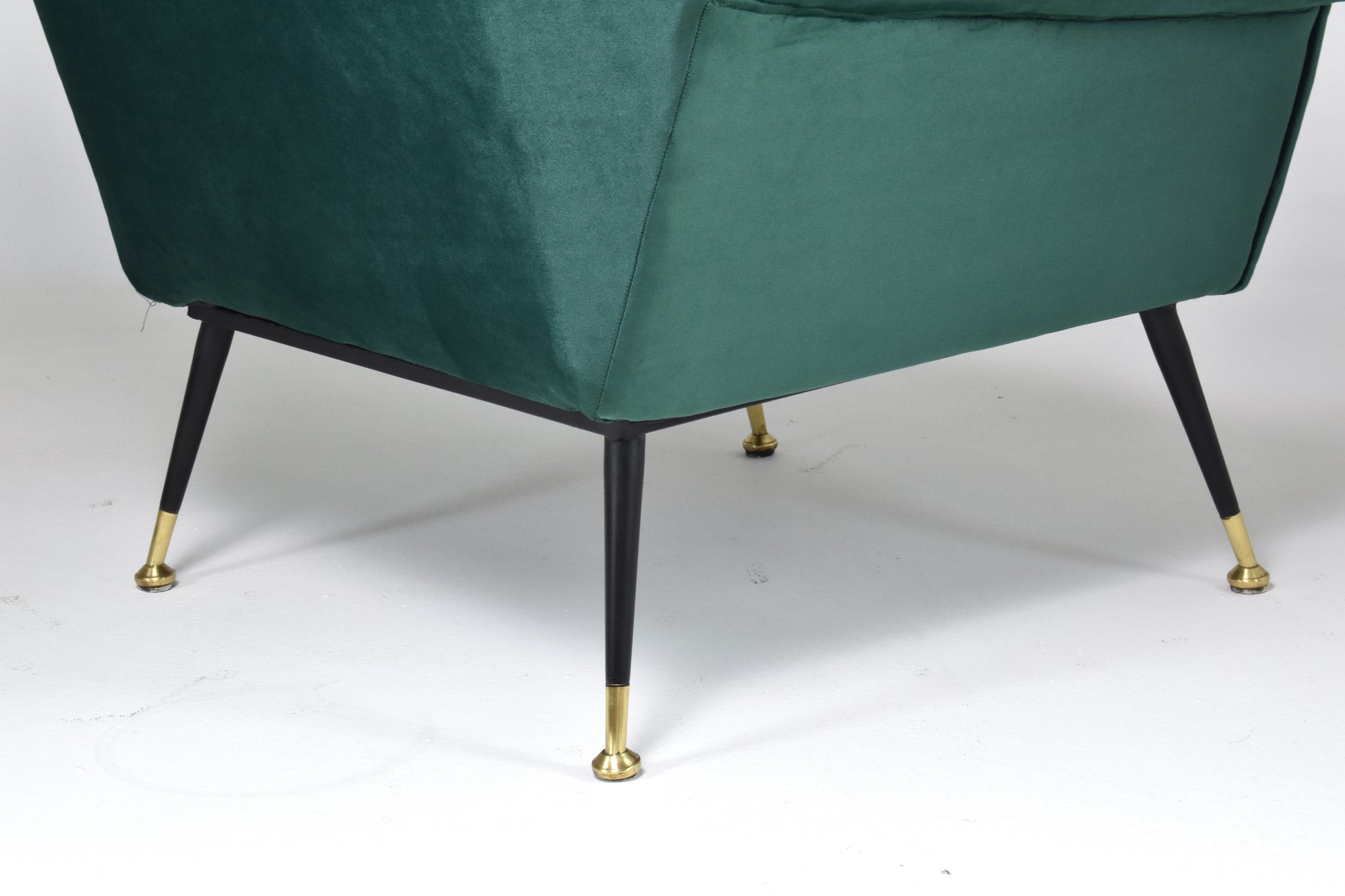 1950's Italian Restored Mid-Century Armchair - Spirit Gallery