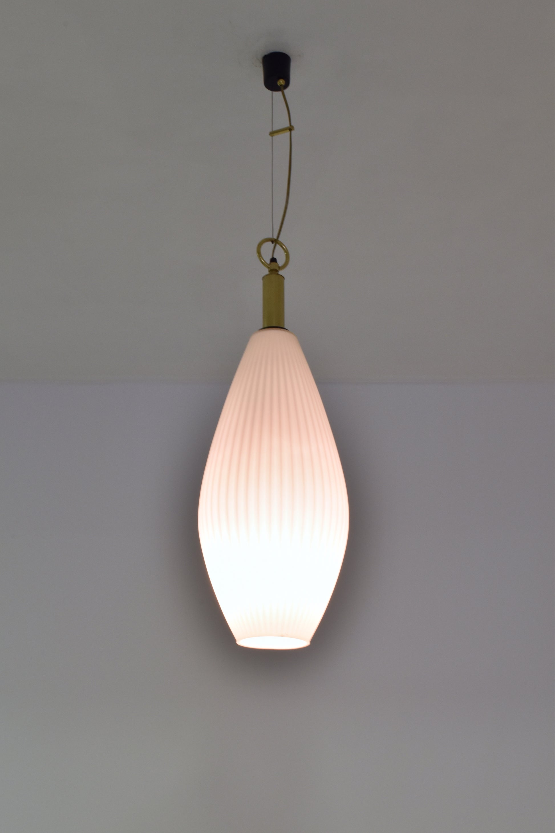 1950's Mid-Century Modern Adjustable Pendant by Angelo Lelli for Arredoluce - Spirit Gallery