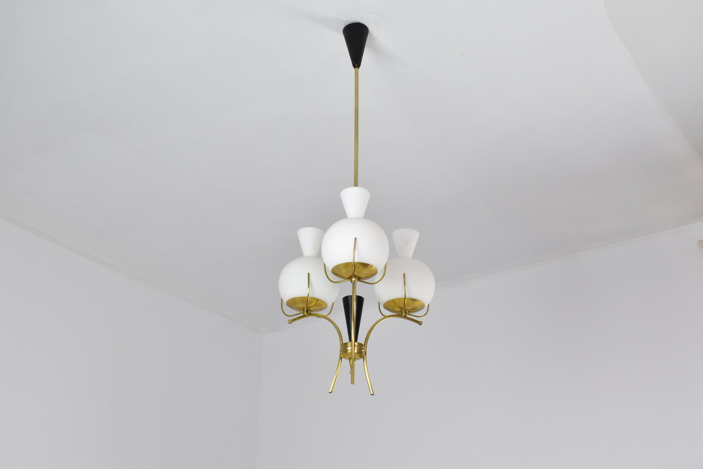 1950's Three-Light Italian Mid-Century Angelo Lelli - Spirit Gallery