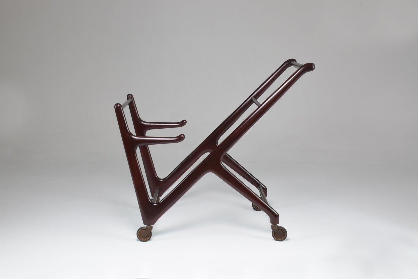 Italian Cesare Lacca for Cassina Bar or Serving Cart Trolley, 1950s - Spirit Gallery