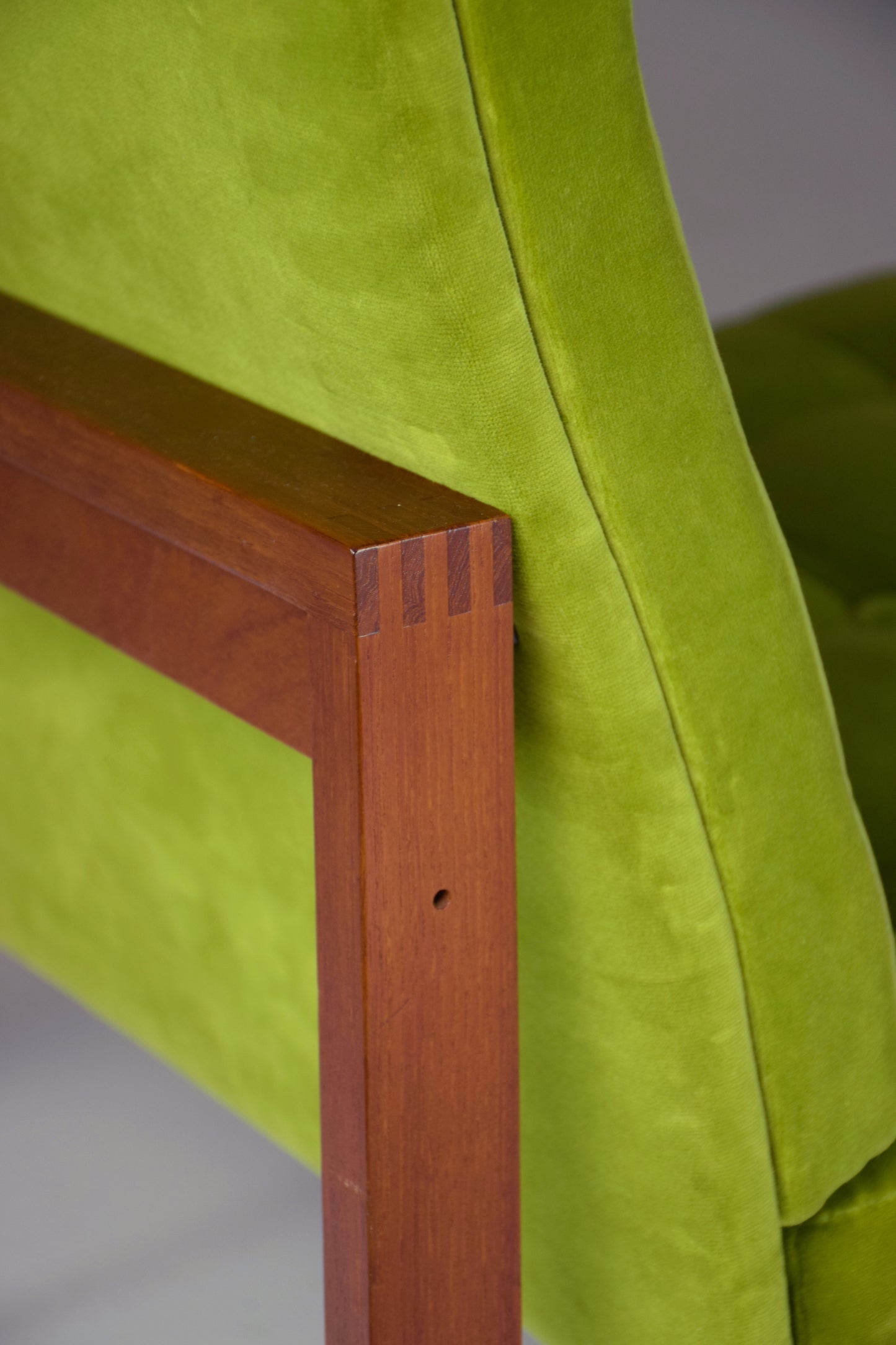 Green danish armchairs - Spirit Gallery