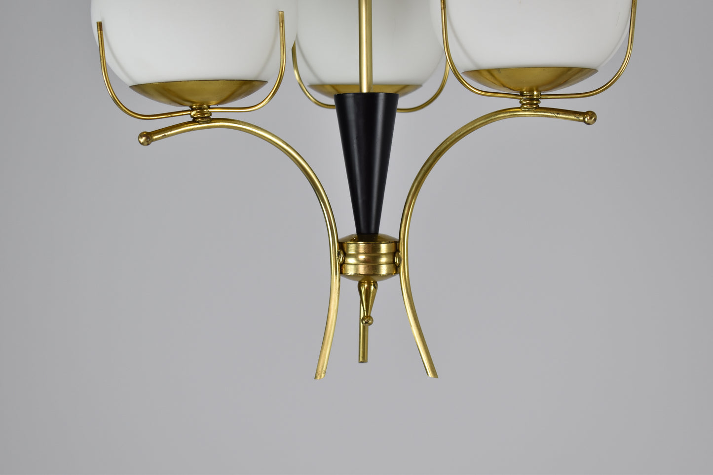 1950's Three-Light Italian Mid-Century Angelo Lelli - Spirit Gallery