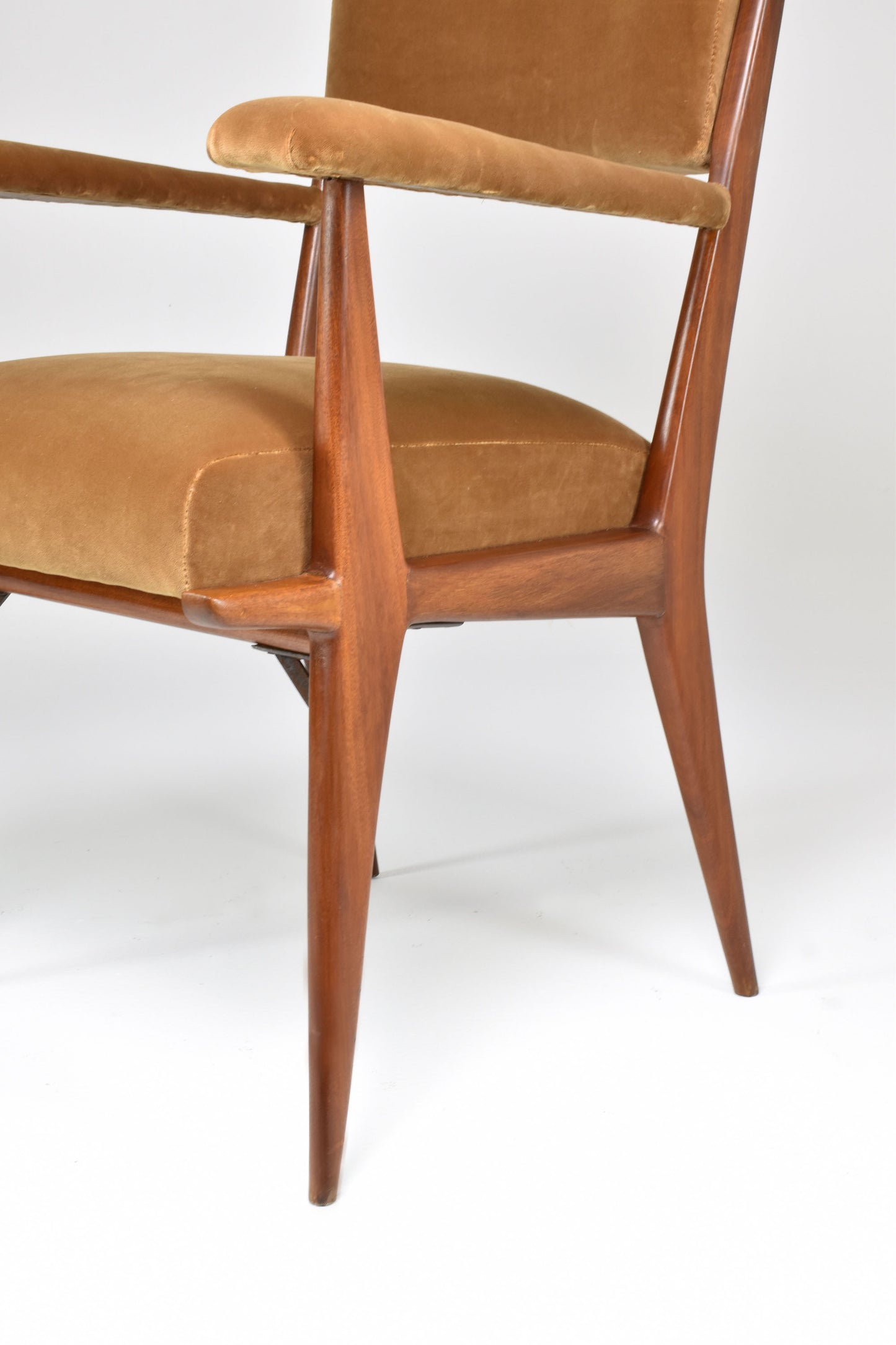 1950's Italian Mid-Century Armchair by Silvio Cavatorta