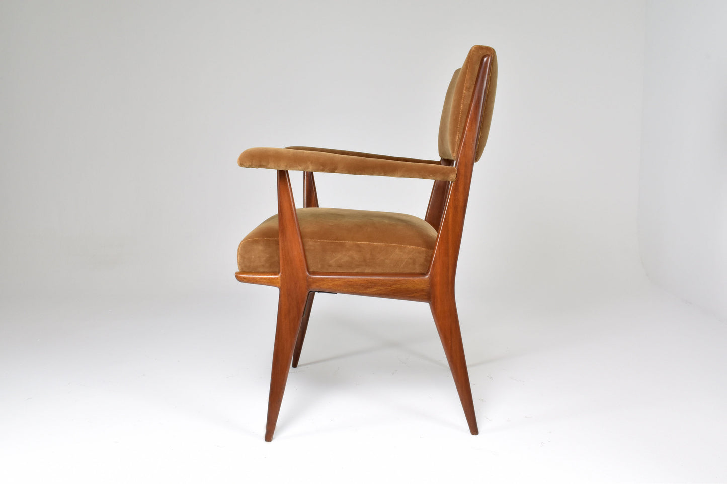 1950's Italian Mid-Century Armchair by Silvio Cavatorta
