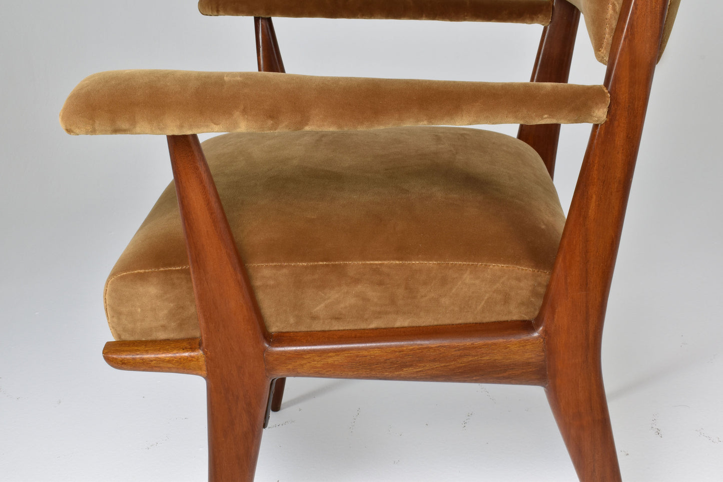 1950's Italian Mid-Century Armchair by Silvio Cavatorta