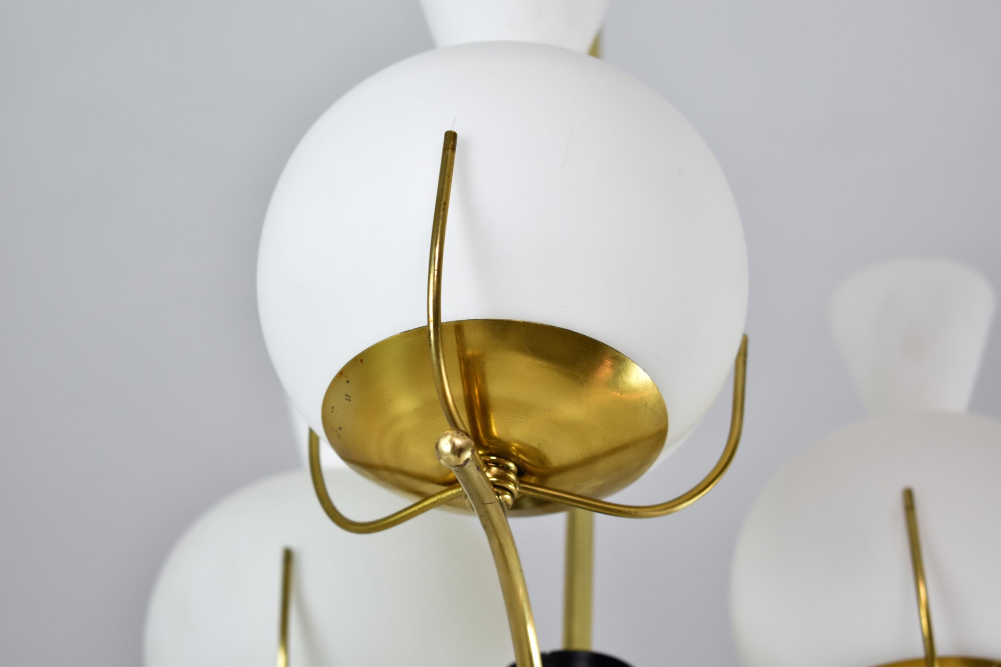 1950's Three-Light Italian Mid-Century Angelo Lelli - Spirit Gallery