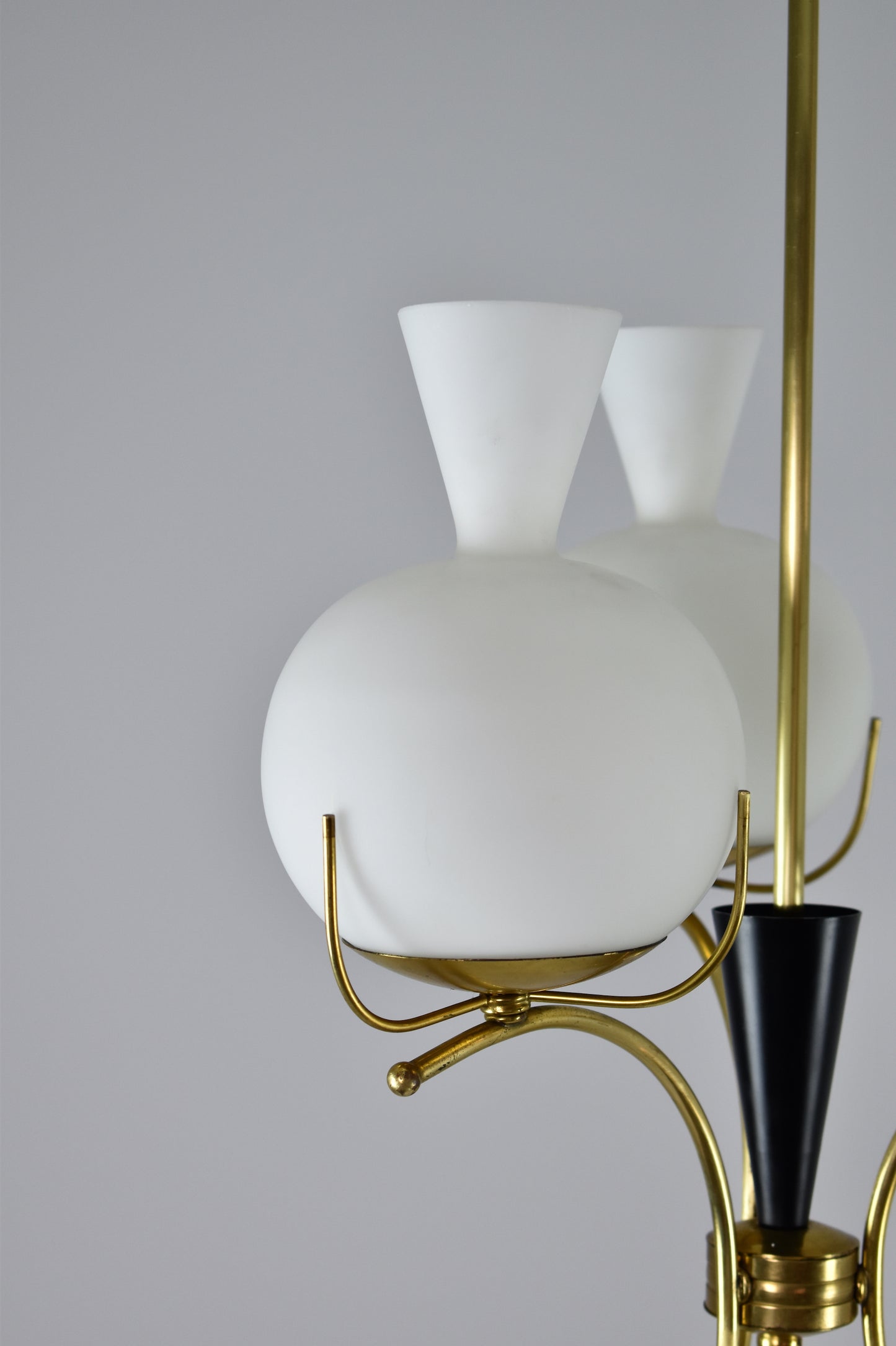1950's Three-Light Italian Mid-Century Angelo Lelli - Spirit Gallery