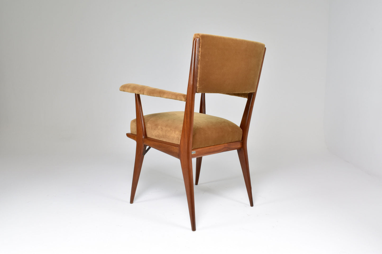 1950's Italian Mid-Century Armchair by Silvio Cavatorta