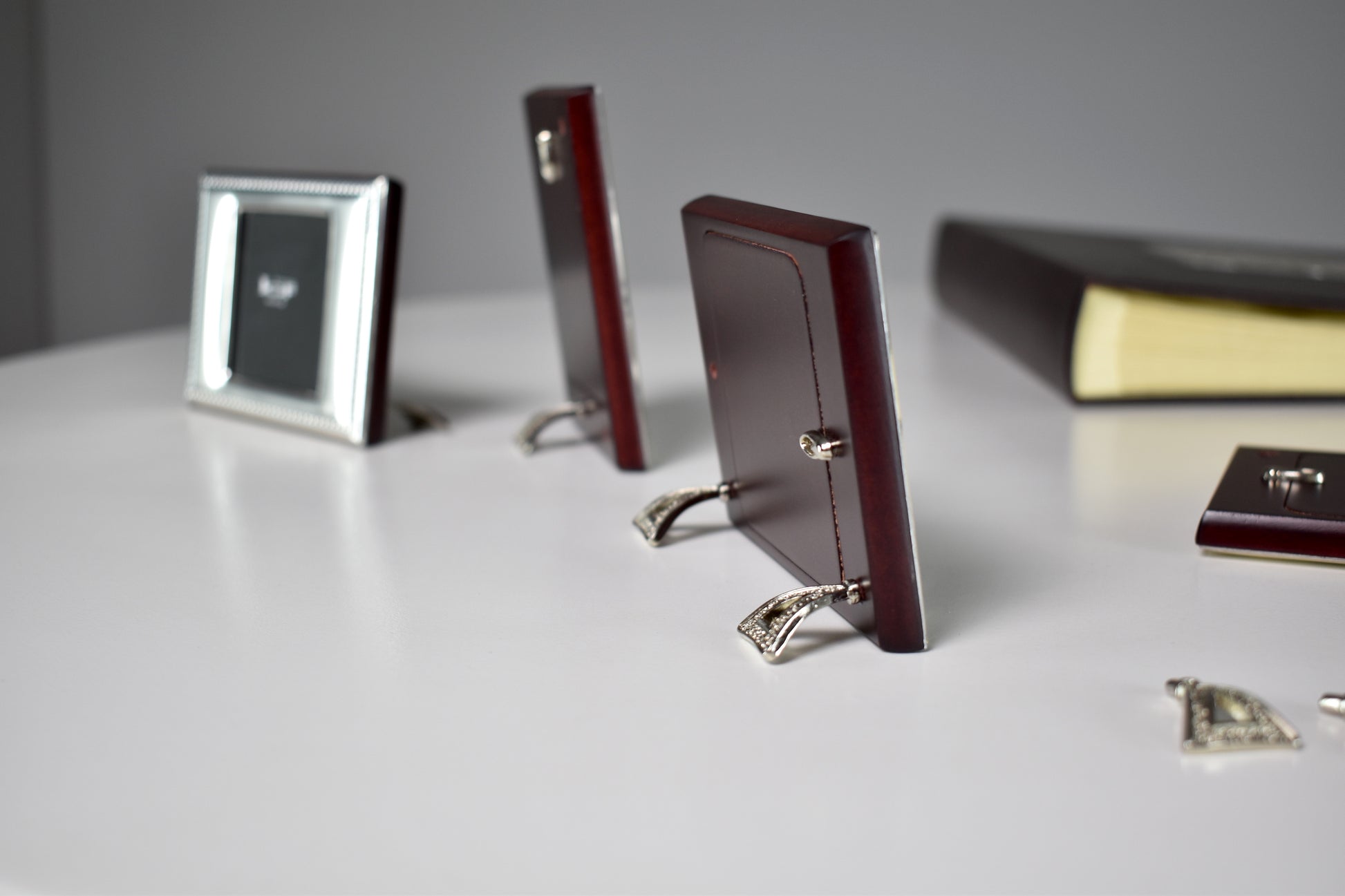 Four Sterling Silver Italian Photo Frames and Album - Spirit Gallery