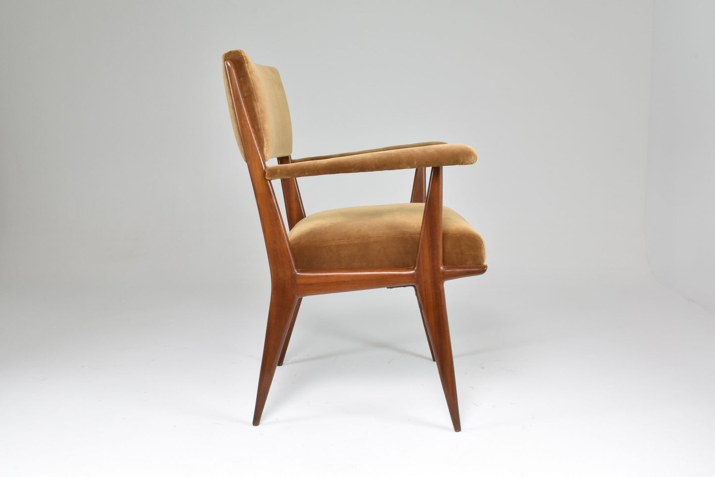 1950's Italian Mid-Century Armchair by Silvio Cavatorta