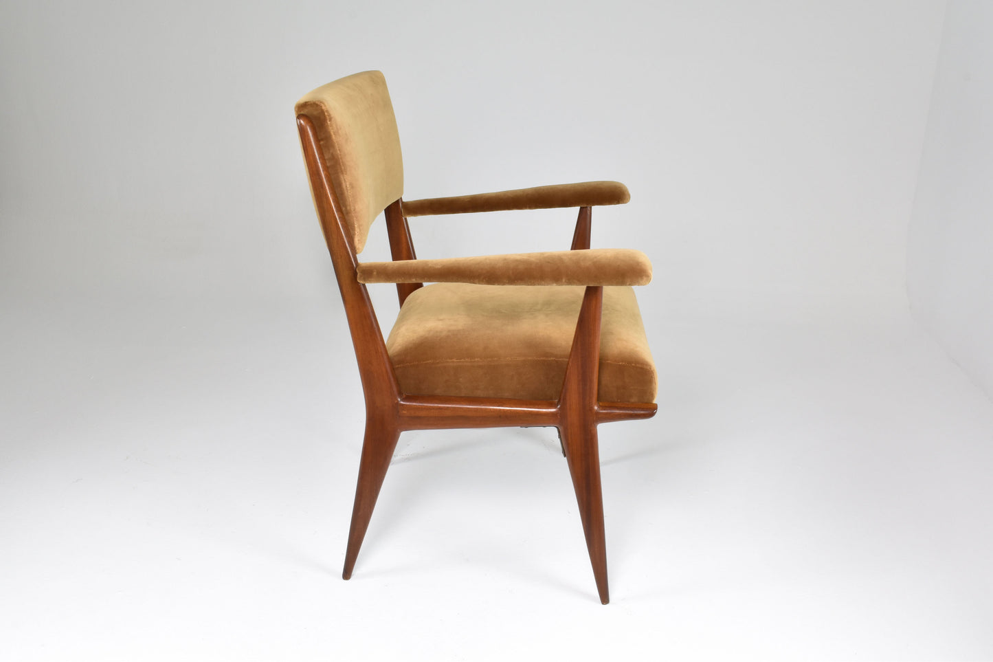 1950's Italian Mid-Century Armchair by Silvio Cavatorta