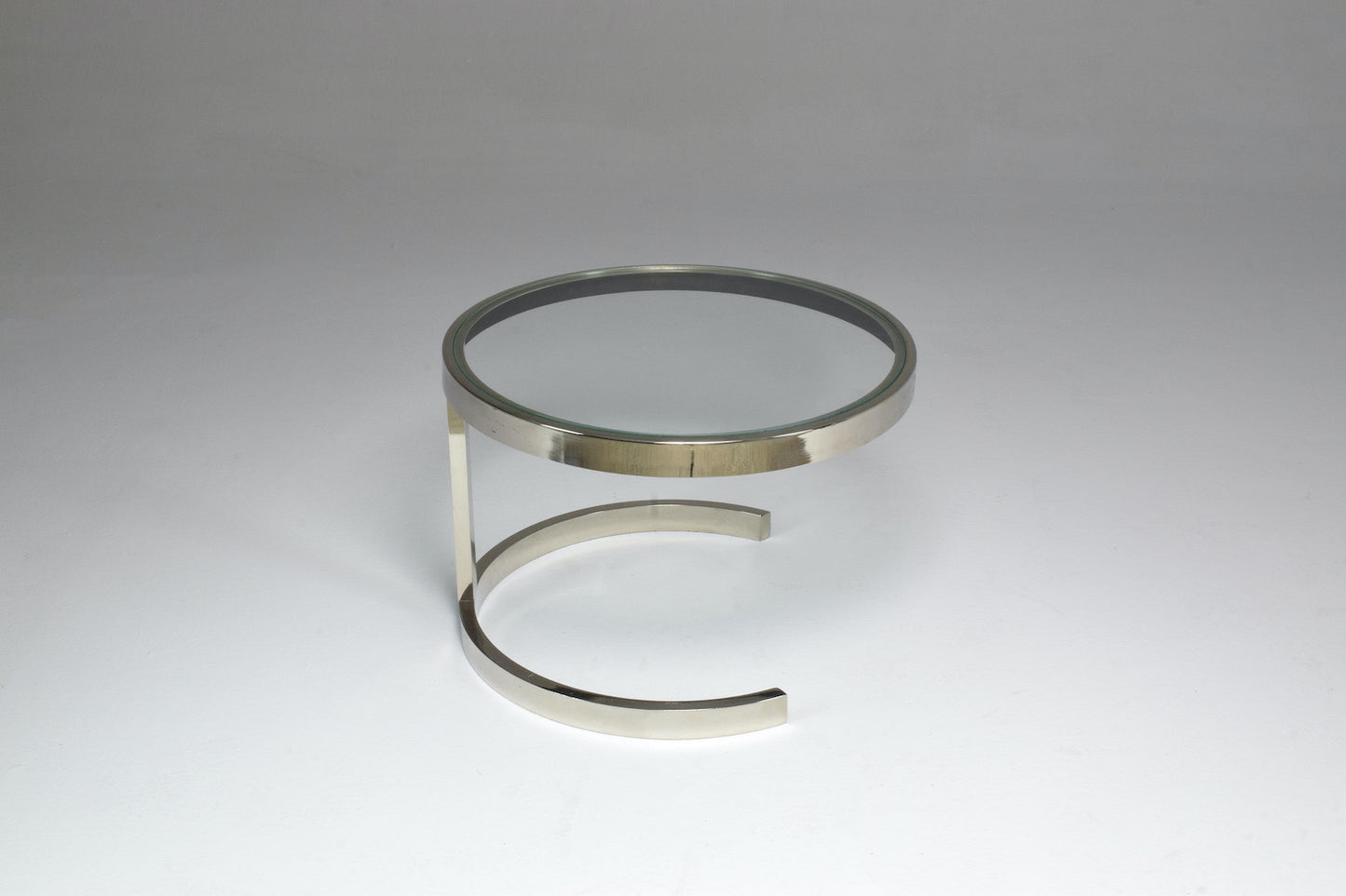 1970's French Side Table by Boris Tabacoff for MMM - Spirit Gallery
