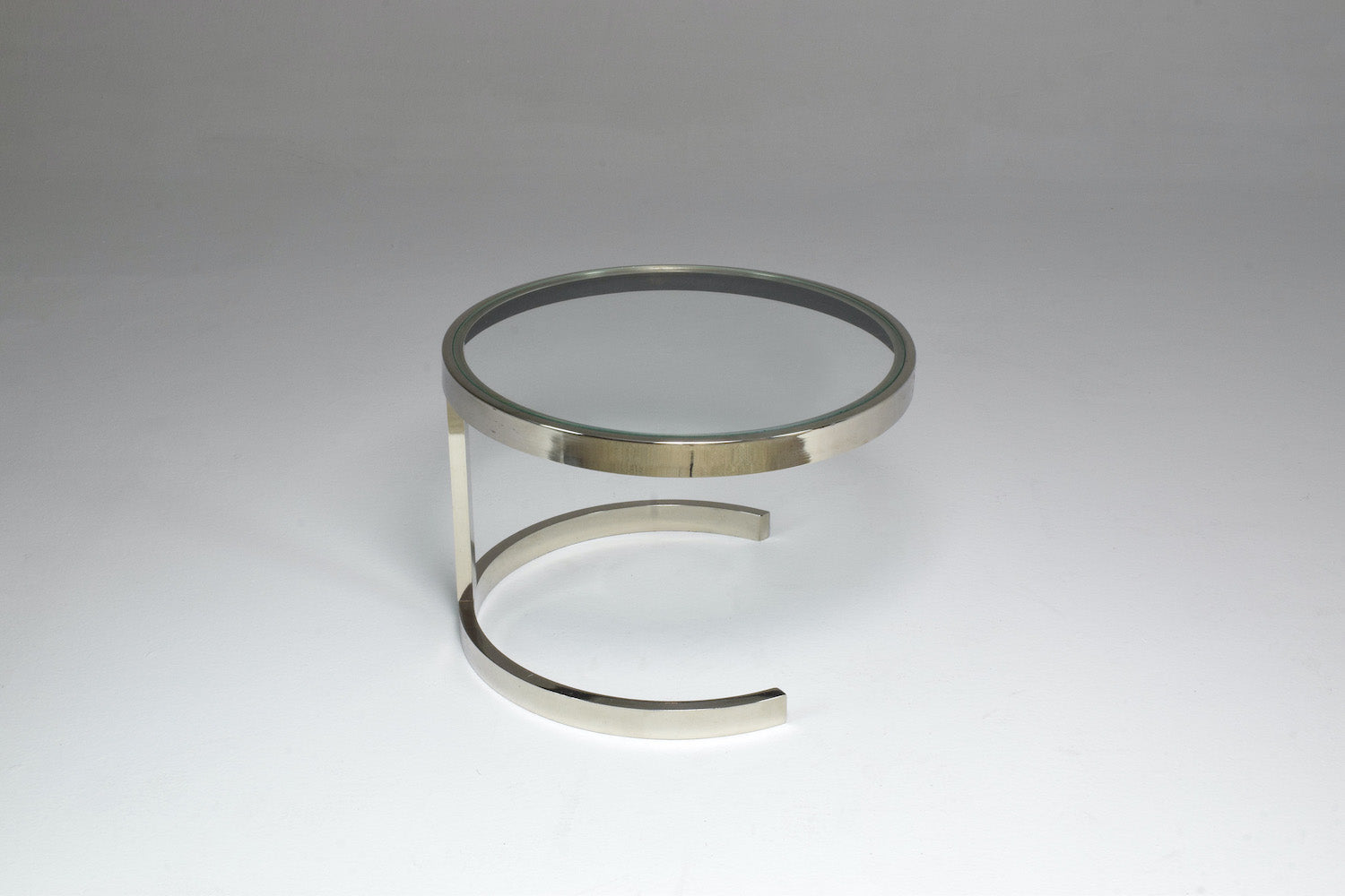 1970's French Side Table by Boris Tabacoff for MMM - Spirit Gallery
