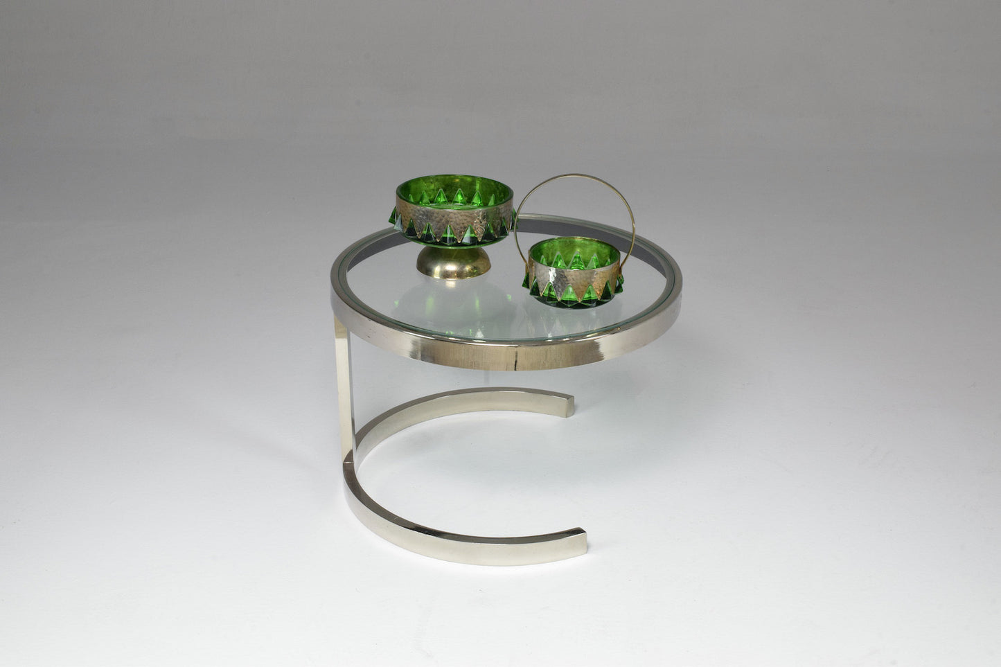 1970's French Side Table by Boris Tabacoff for MMM - Spirit Gallery