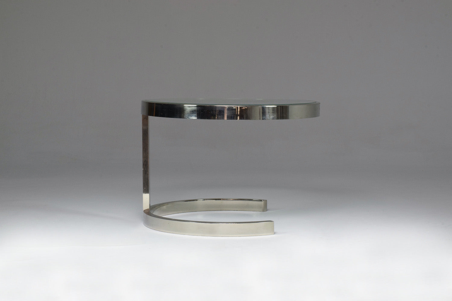 1970's French Side Table by Boris Tabacoff for MMM - Spirit Gallery
