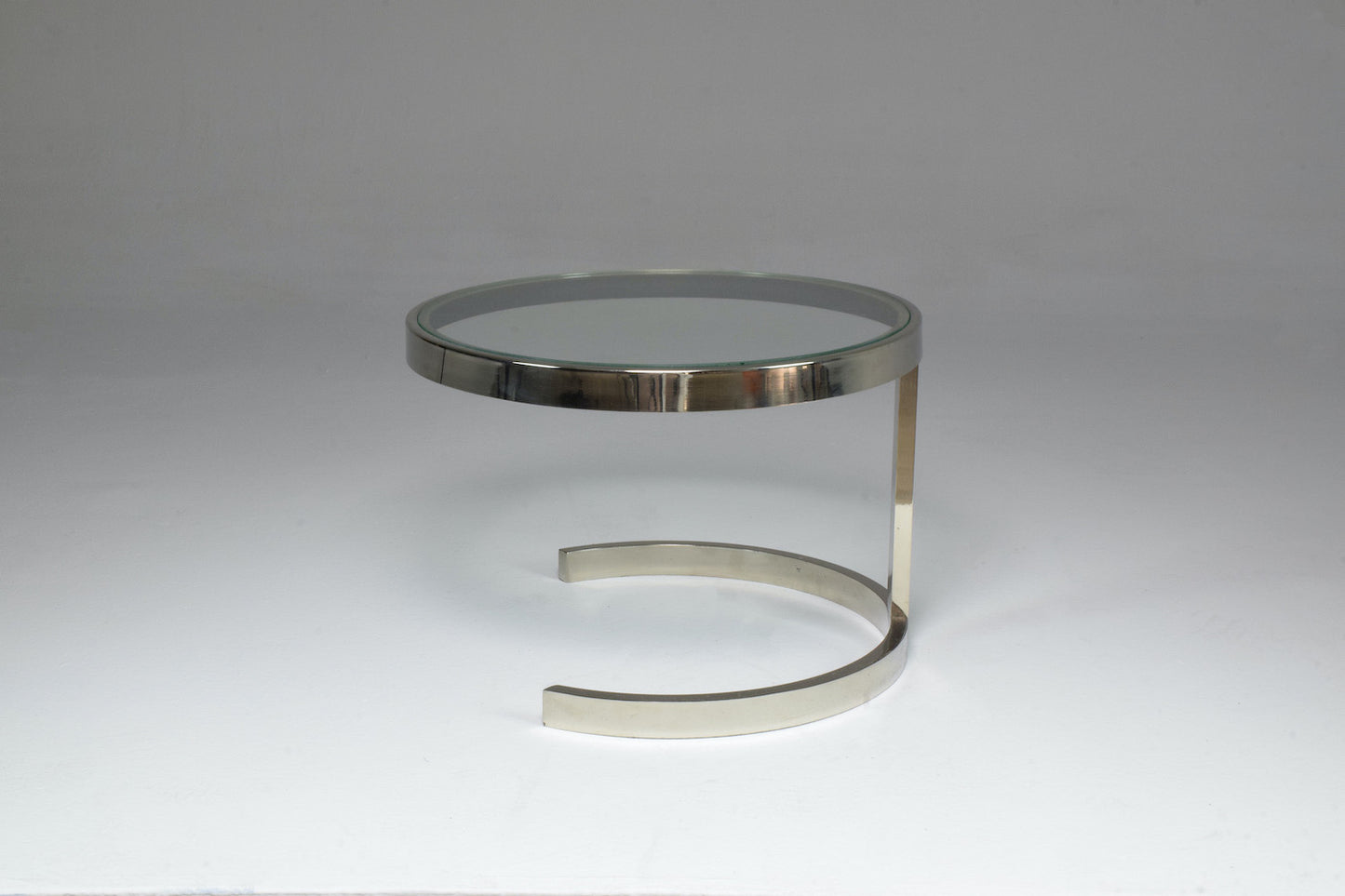 1970's French Side Table by Boris Tabacoff for MMM - Spirit Gallery