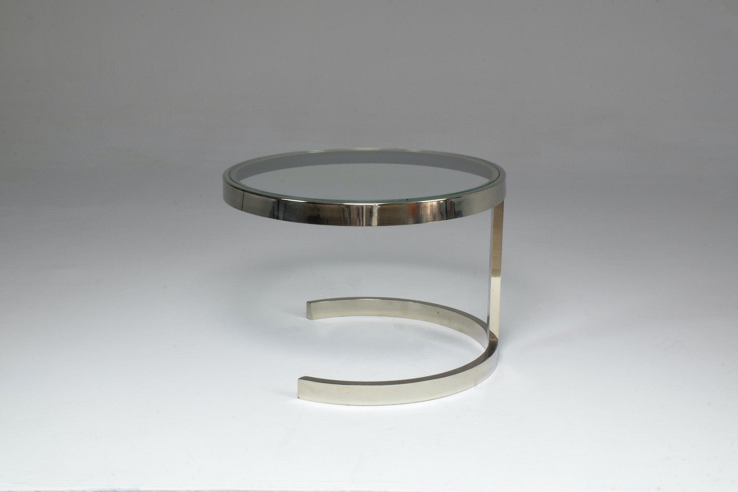1970's French Side Table by Boris Tabacoff for MMM - Spirit Gallery