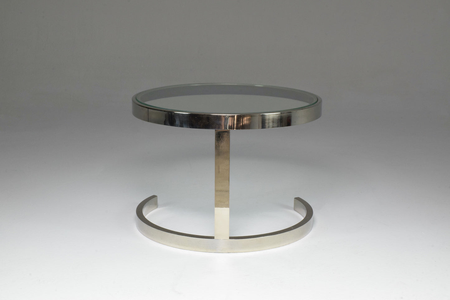 1970's French Side Table by Boris Tabacoff for MMM - Spirit Gallery