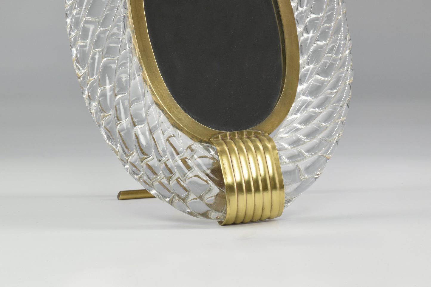 1950's Murano Vanity Mirror by Carlo Scarpa for Venini - Spirit Gallery