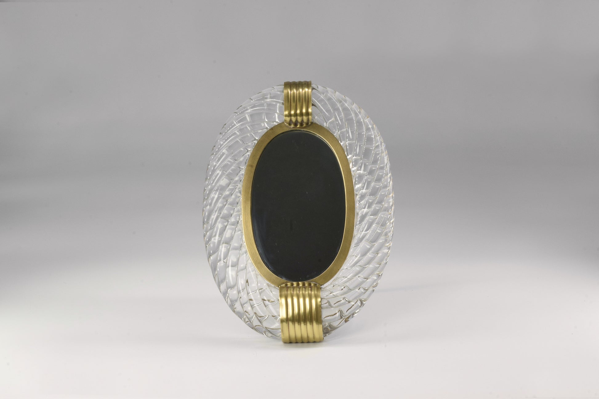 1950's Murano Vanity Mirror by Carlo Scarpa for Venini - Spirit Gallery