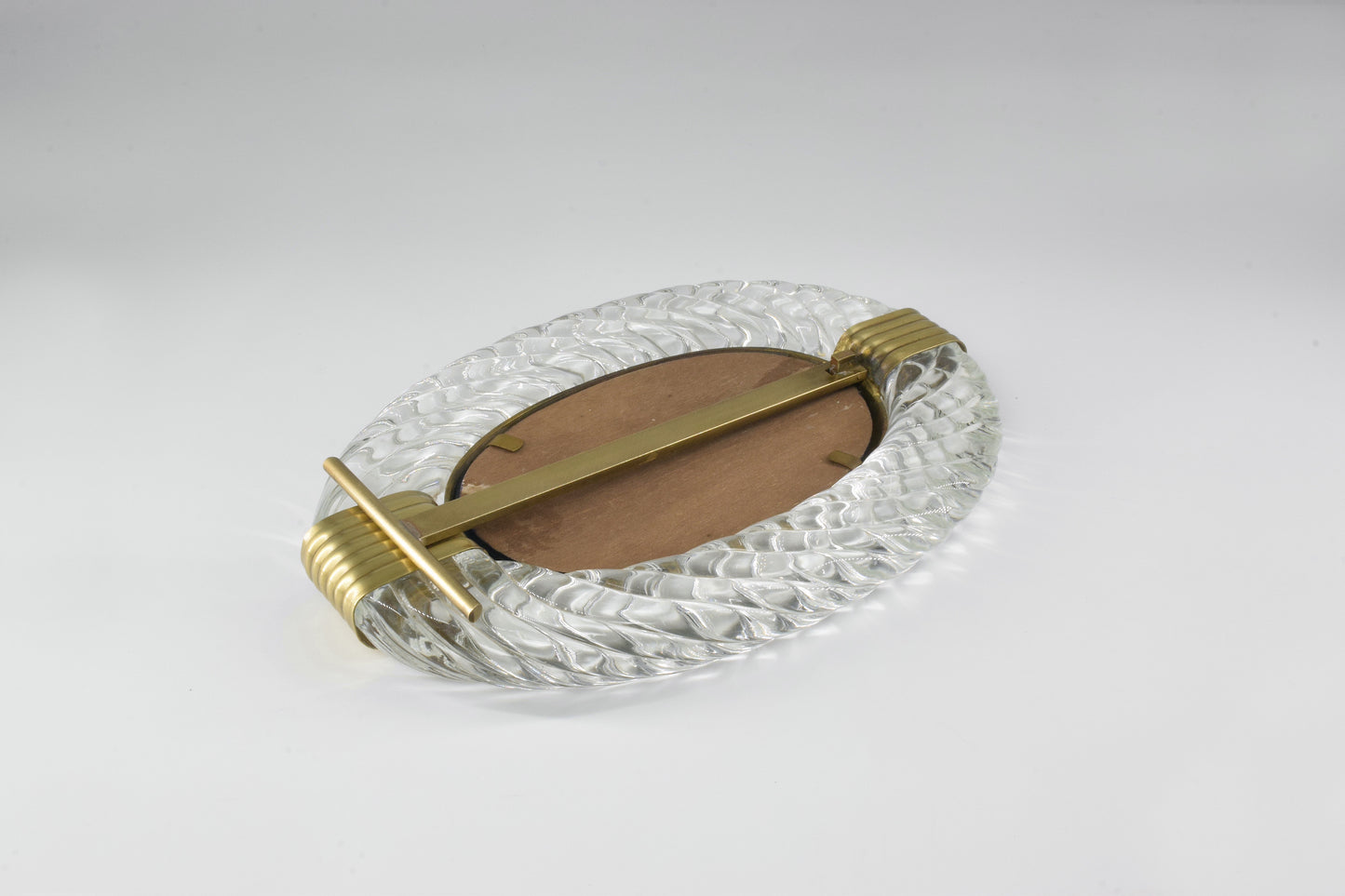 1950's Murano Vanity Mirror by Carlo Scarpa for Venini - Spirit Gallery