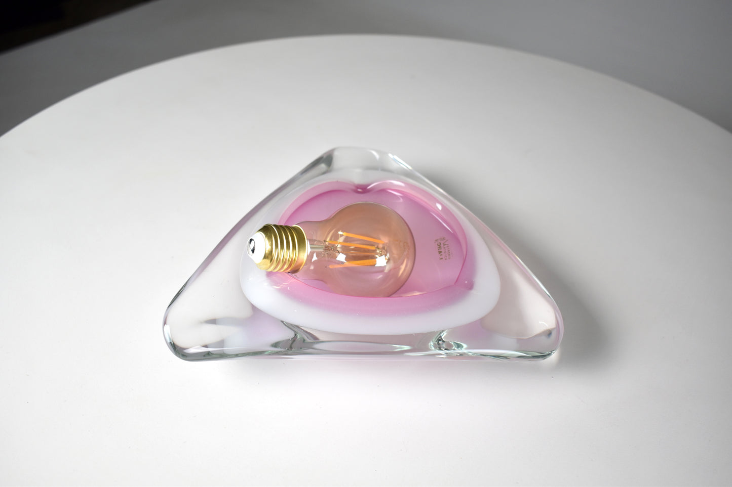 1980's Murano Sommerso Ashtray by Oball - Spirit Gallery