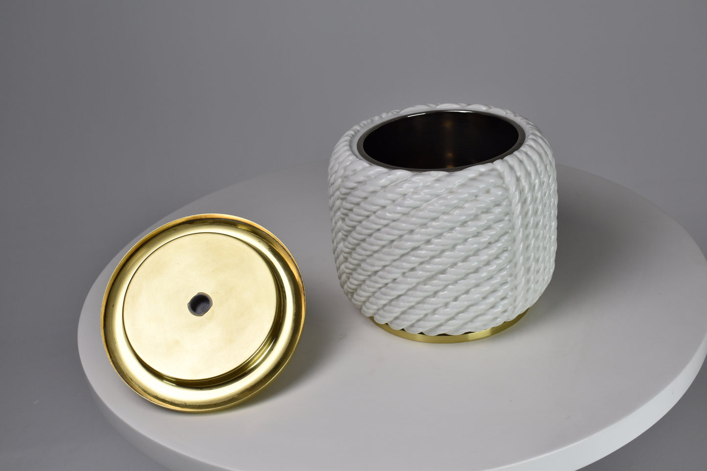 Rare 1970's Italian Ice Bucket by Tommaso Barbi - Spirit Gallery