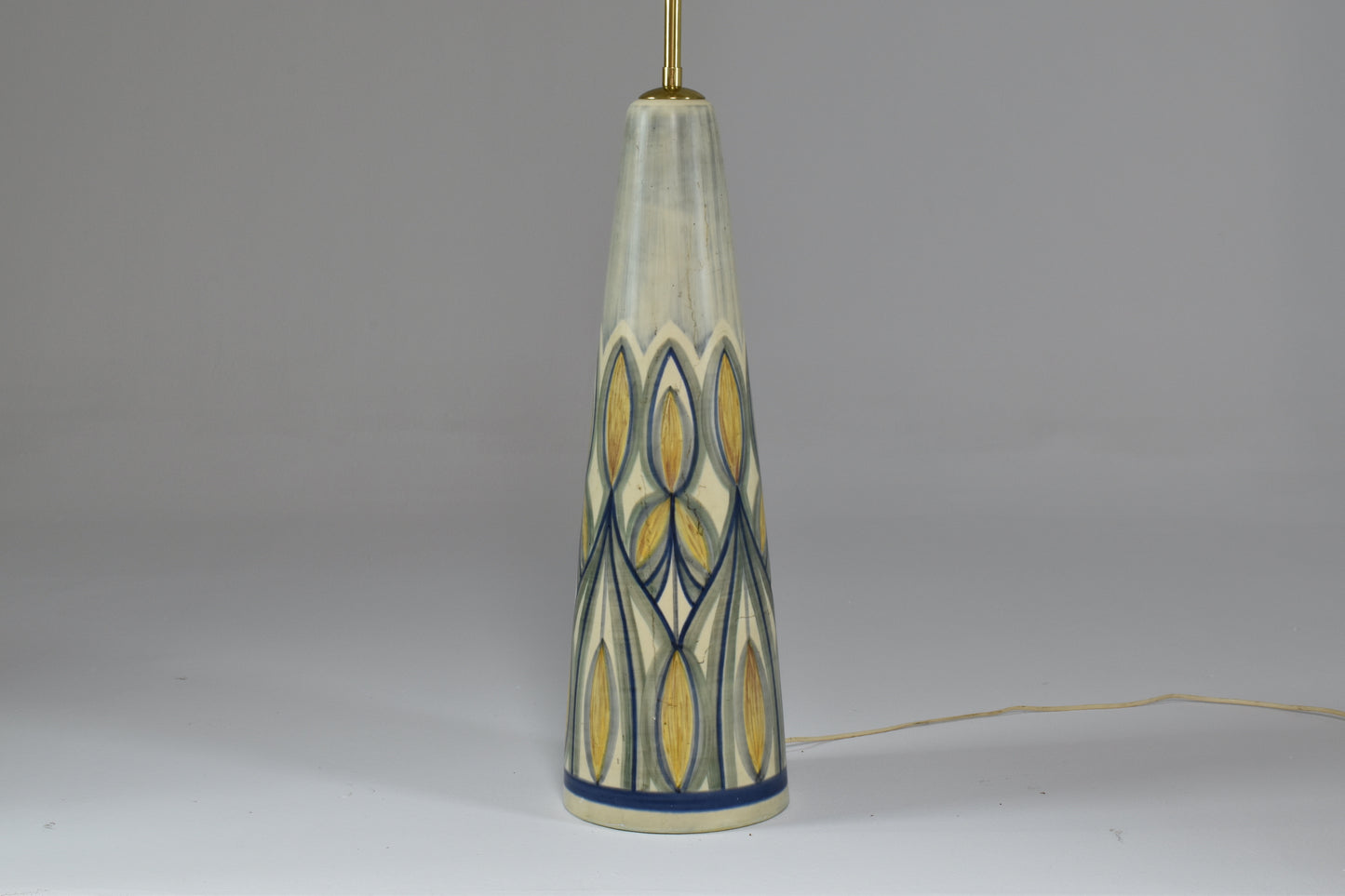 Danish Mid-Century Ceramic Floor Lamp by Søholm Stentøj , 1965 - Spirit Gallery