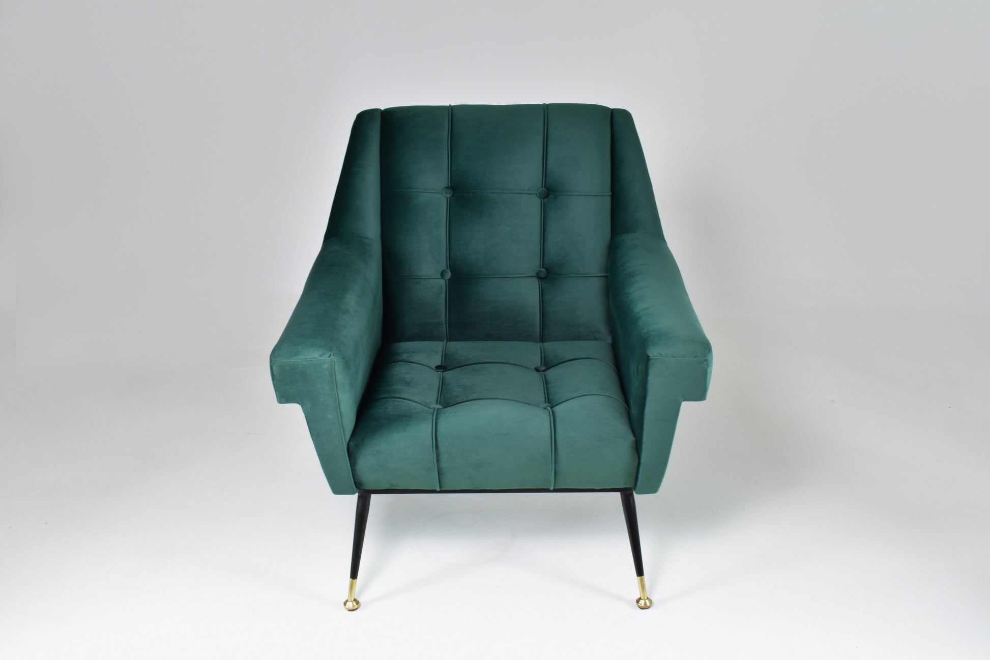 1950's Italian Restored Mid-Century Armchair - Spirit Gallery