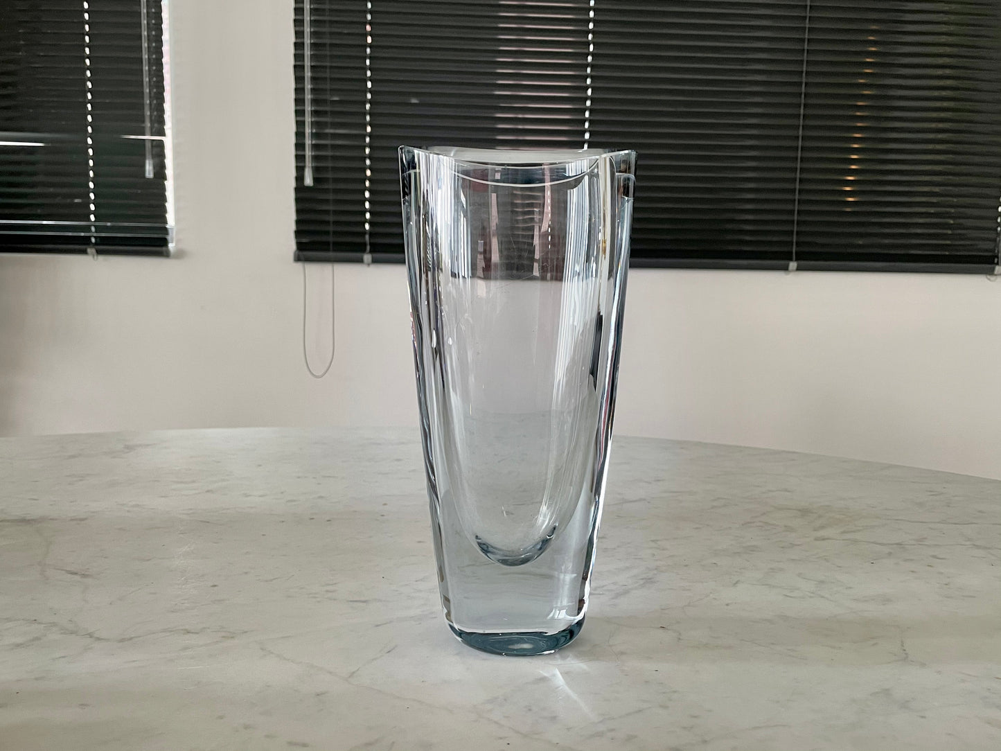 1960's Vintage Swedish Crystal Vase by Orrefors - Spirit Gallery