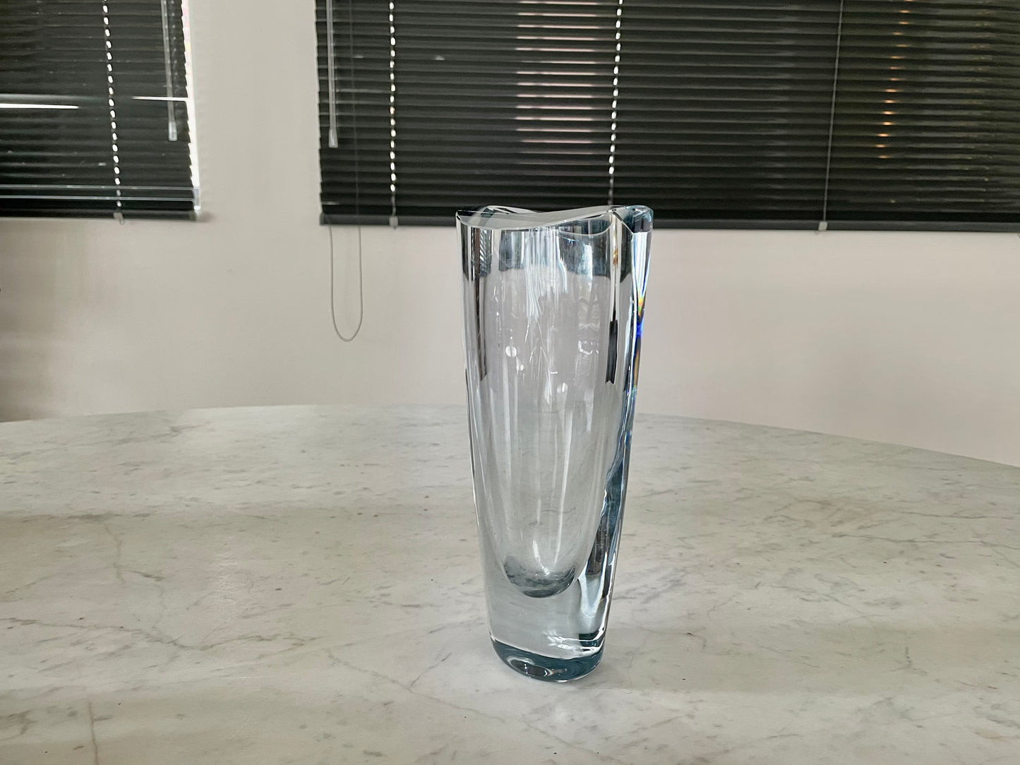 1960's Vintage Swedish Crystal Vase by Orrefors - Spirit Gallery
