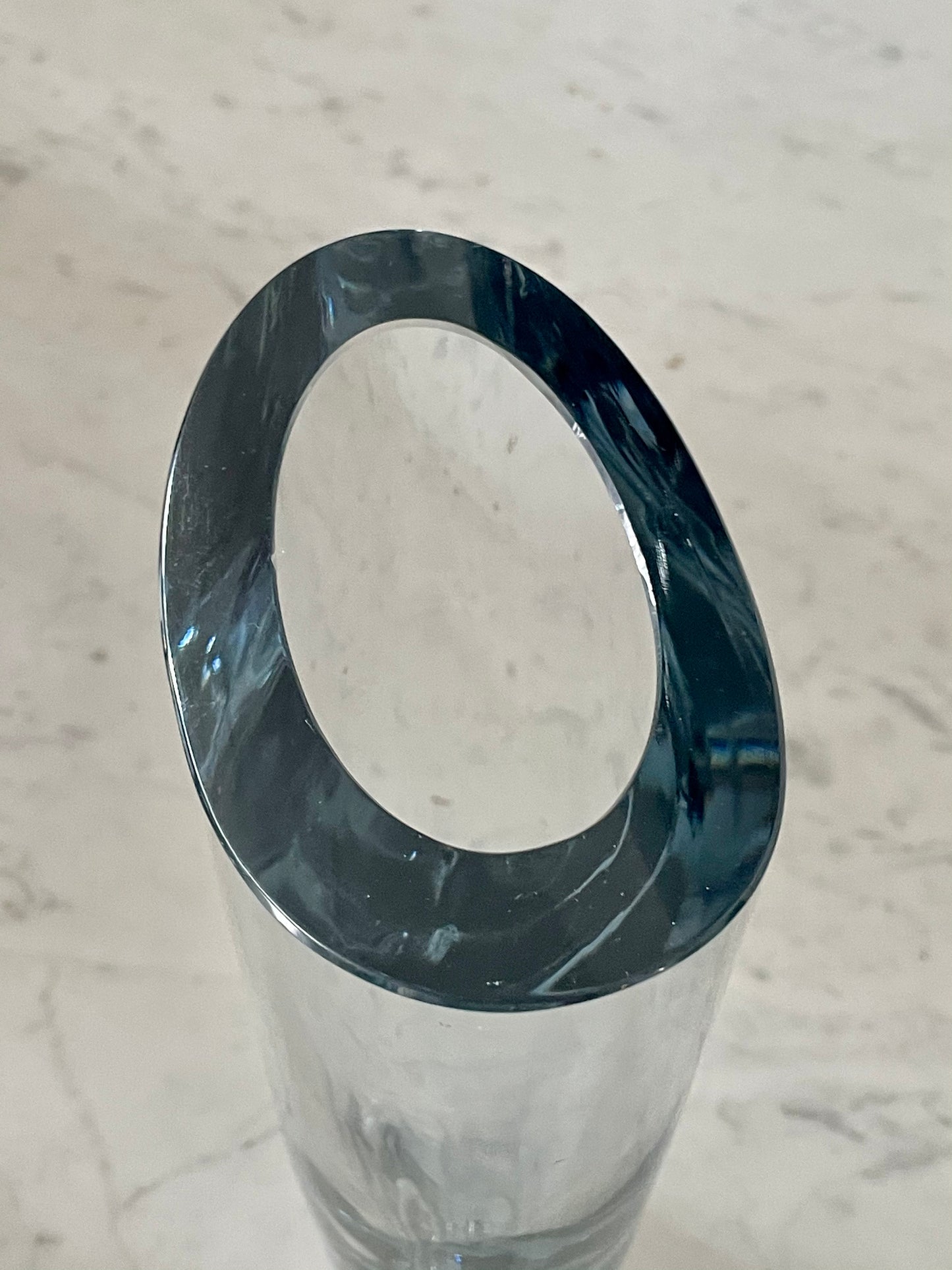 1960's Vintage Swedish Crystal Vase by Orrefors - Spirit Gallery