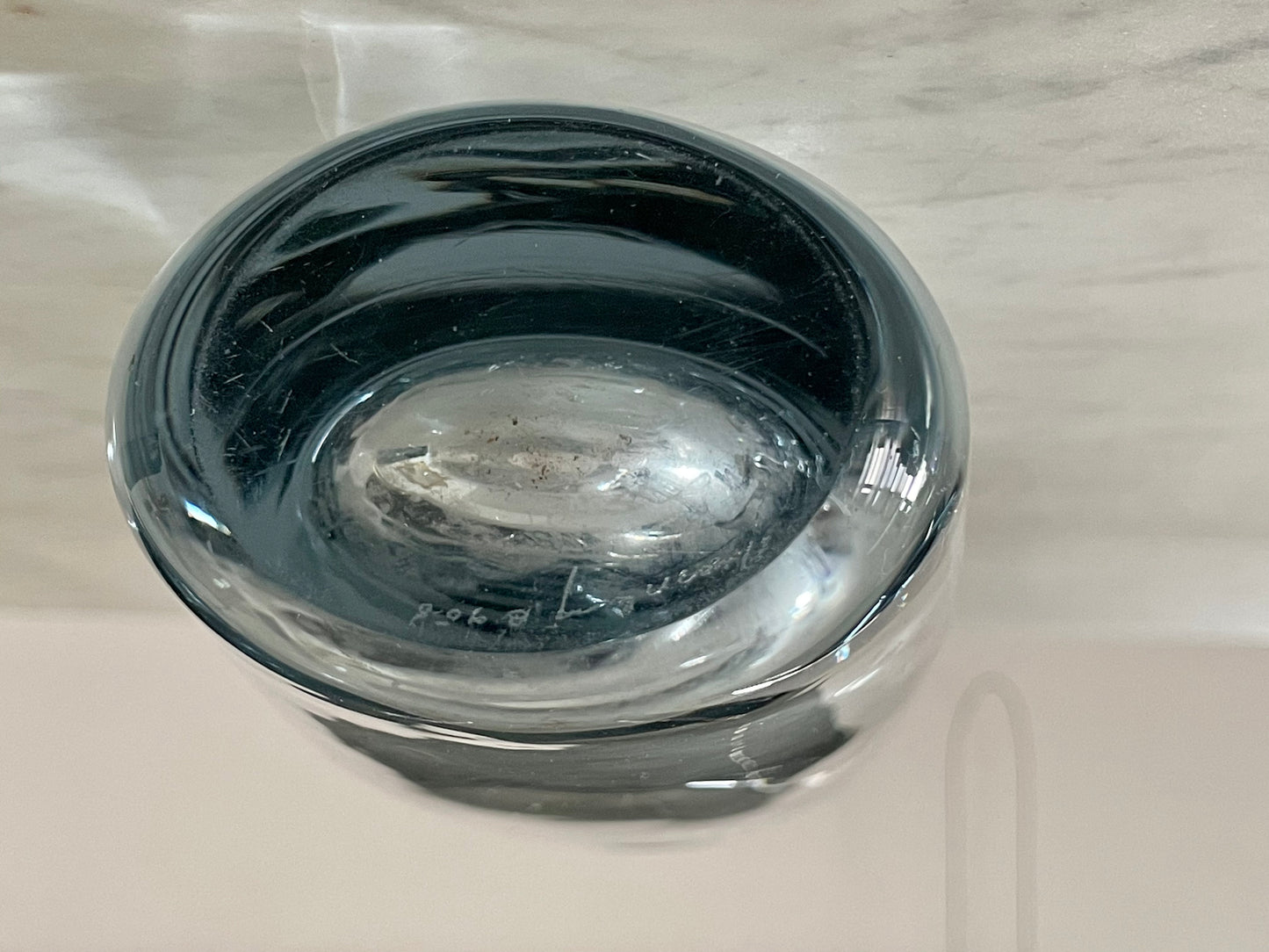 1960's Vintage Swedish Crystal Vase by Orrefors - Spirit Gallery