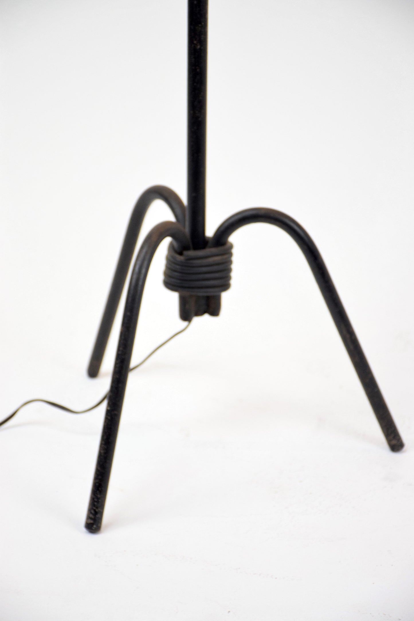 Adjustable Iron Floor Lamp Attributed to Jean Royère, 1940s - Spirit Gallery